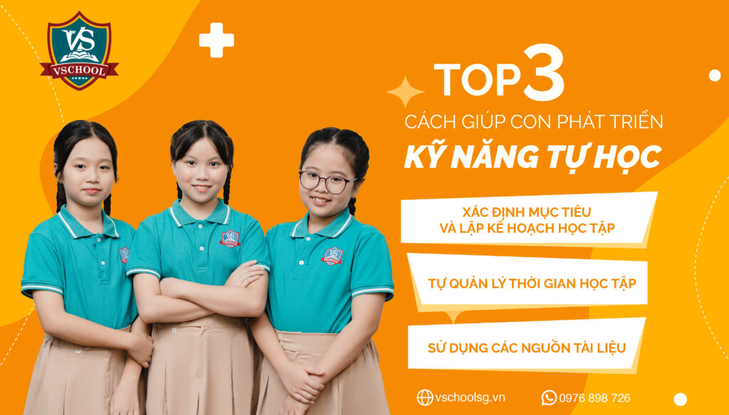 Top 3 cách giúp con phát triển kỹ năng tự học