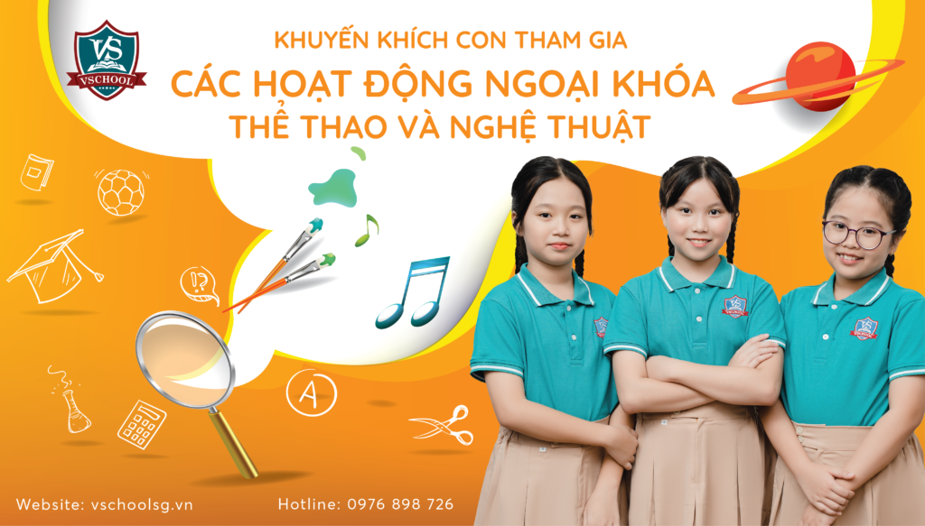 Khuyến khích con tham gia các hoạt động thể thao và nghệ thuật