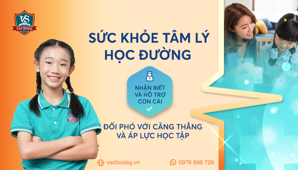 Sức khỏe tâm lý hoc đường: đối phó với căng thẳng và áp lực học tập