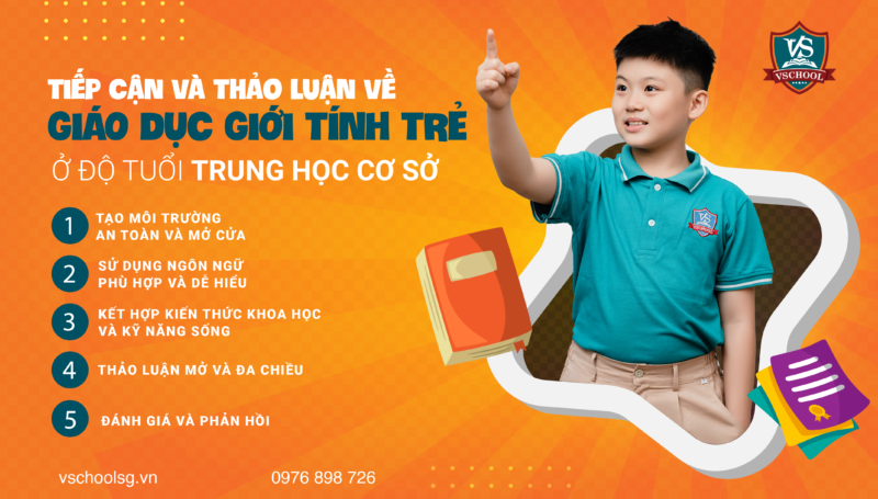 Tìm hiểu và thảo luận về giáo dục giới tính trẻ ở độ tuổi trung học cơ sở