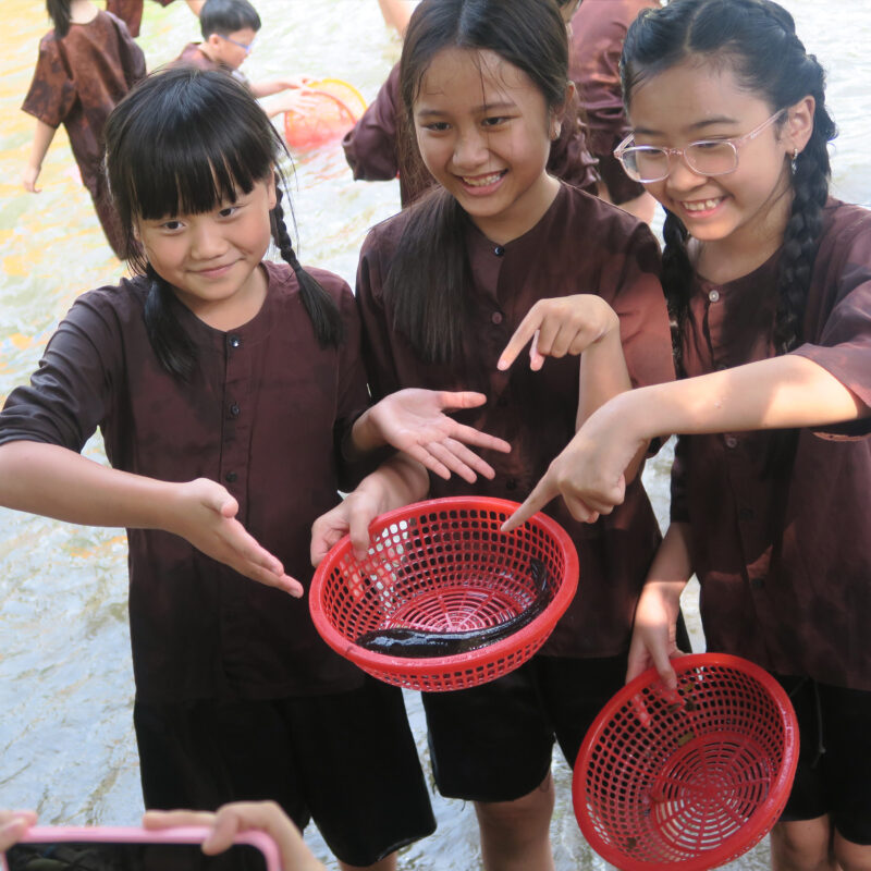 Hình 6-7: Trổ tài khéo léo, hoá thân thành một người nông dân thực thụ