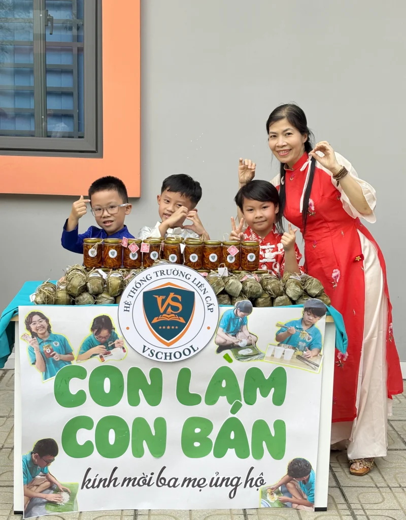 VSCHOOL CON LÀM CON BÁN