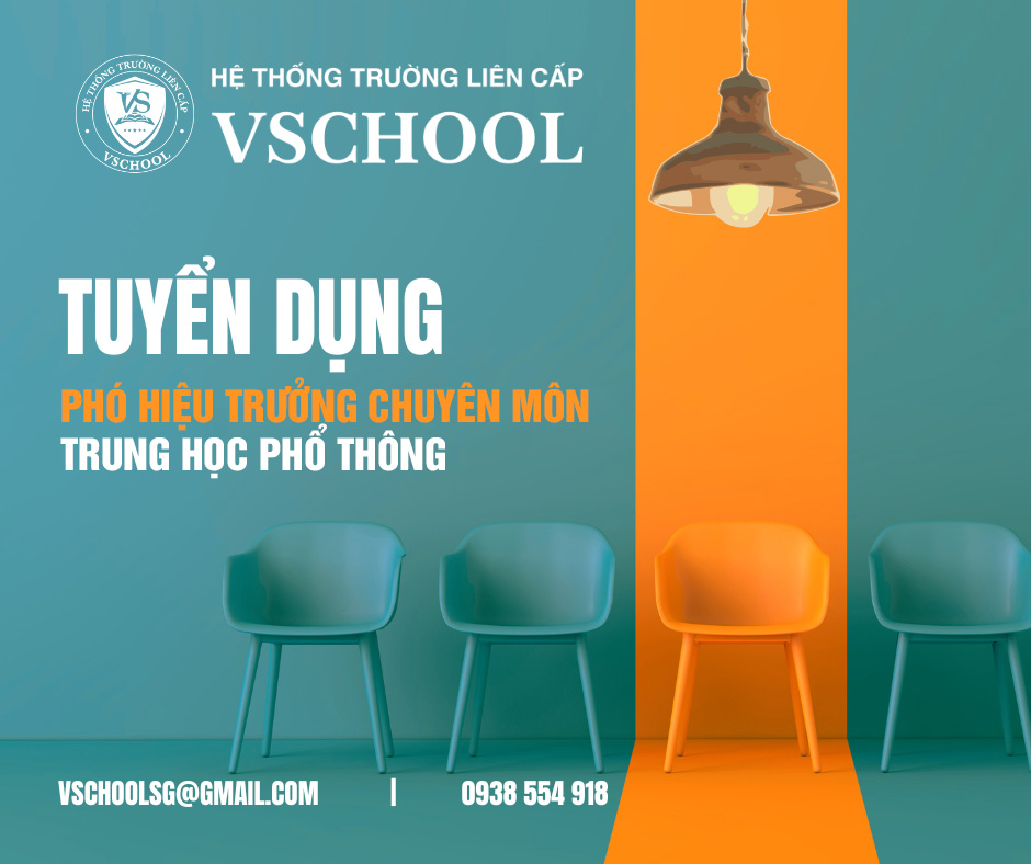 Tuyển dụng phó Hiệu Trưởng chuyên môn THPT
