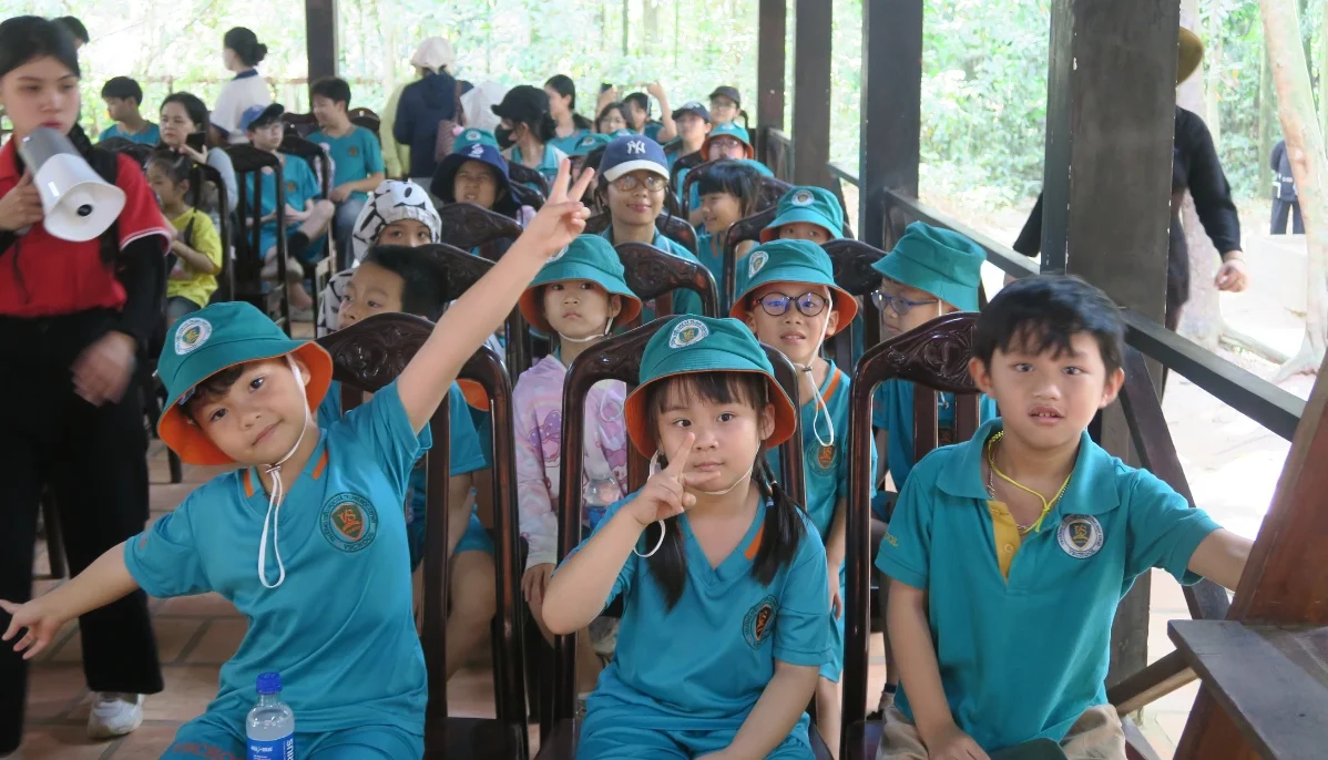 Hoạt động trải nghiệm tại VSCHOOL giúp học sinh phát triển toàn diện