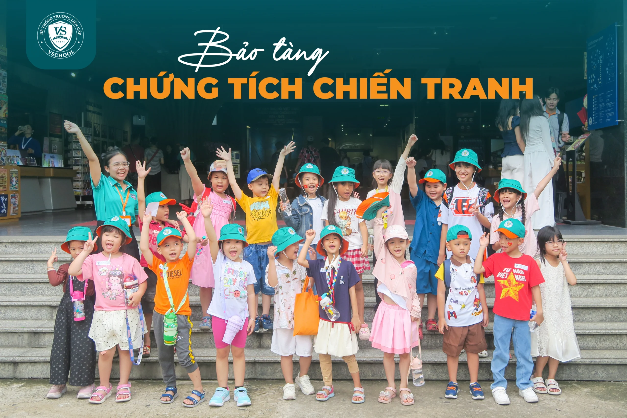 Hệ Thống Trường Liên Cấp VSCHOOL học sinh được tham gia nhiều hoạt động trải nghiệm ngoại khoá