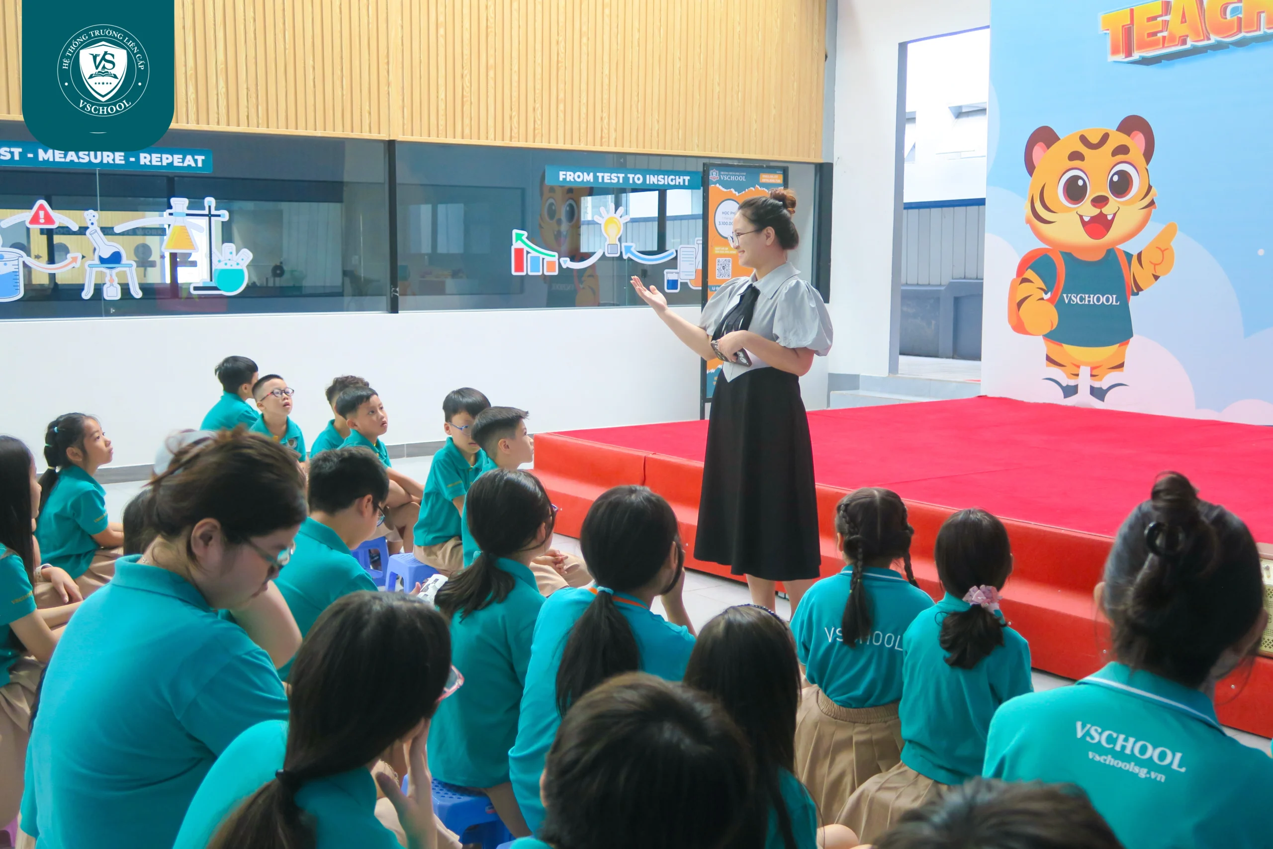 Trường Liên Cấp Bình Tân chú trọng giáo dục trải nghiệm thông qua những bài học thực tế