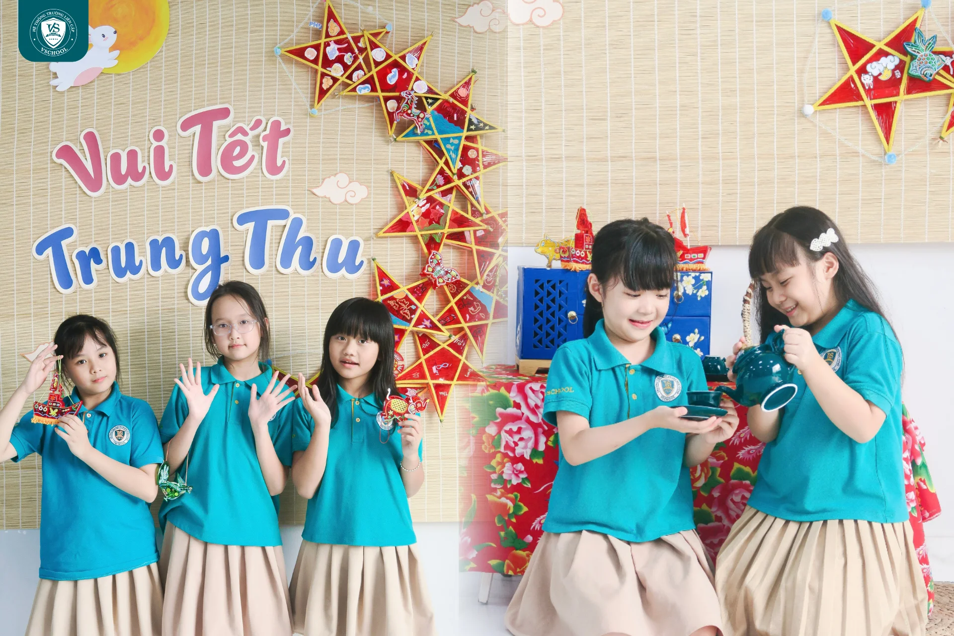 VSCHOOLers lưu lại những khoảnh khắc đáng nhớ bên bạn bè tại Booth chụp ảnh Trung Thu